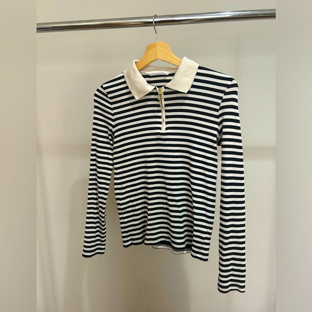 Mango Stripe Sweater